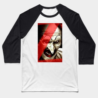 Scary Spooky Art The Clown Baseball T-Shirt